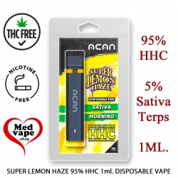 95% HHC SUPER LEMON HAZE 1ml DISPOSABLE VAPE - ACAN MEDVAPE