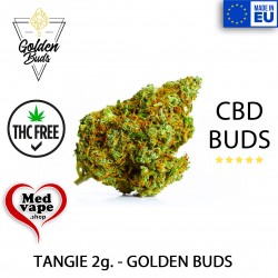 CBD FLOWER TANGIE 2g - GOLDEN BUDS WEED MEDVAPE
