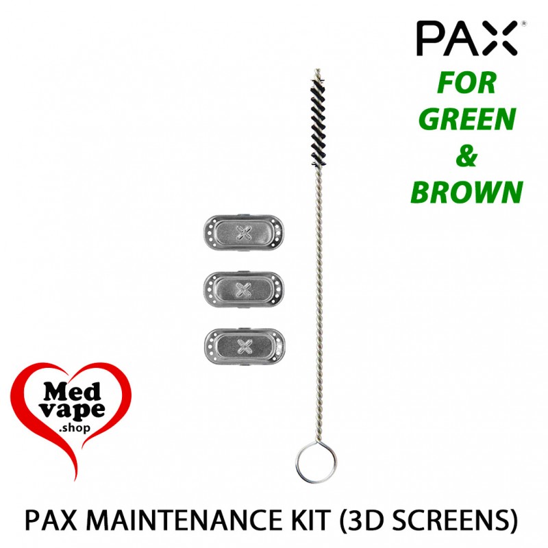 PAX PLUS MAINTENANCE KIT (3D SCREENS) VAPORIZER PAX WEED THC MEDVAPE